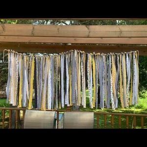 Ha BEE birthday party decorations.